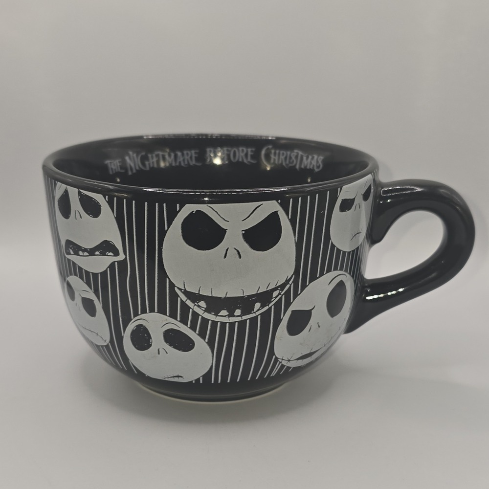 Disney Nightmare Before Christmas Black Mug Dishwasher & Microwave Safe